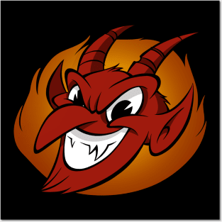 Red Devil Posters and Art
